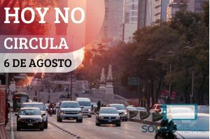 ¿Te toca descansar? Hoy No Circula 6 de agosto: Estos autos no pueden circular este miércoles