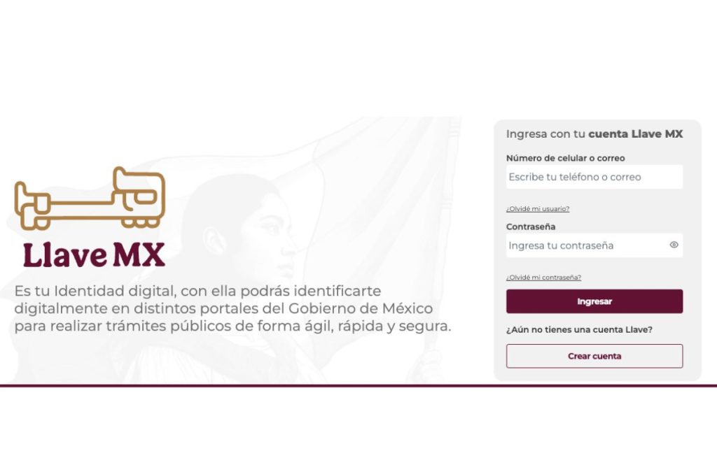 Llave MX para la CURP Biometrica