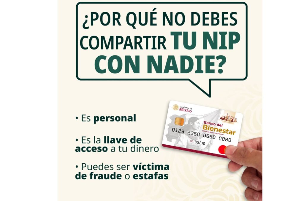 NIP de la Tarjeta Bienestar