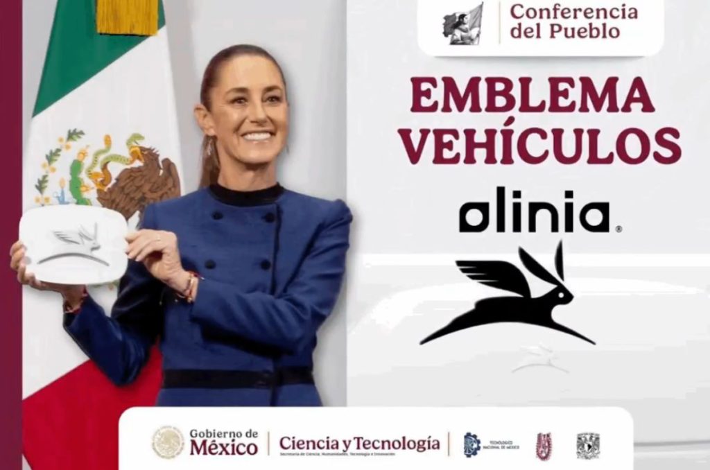 Emblema oficial de los autos Olinia