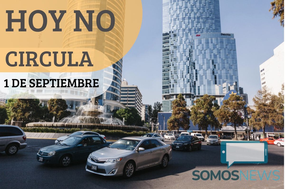 ¡Aguas con las multas en el inicio de clases! Hoy No Circula 1 de septiembre en CDMX y Edomex