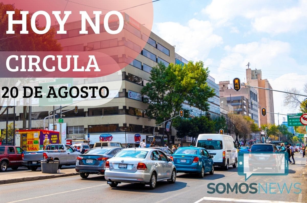 ¡Apaga el carro! Hoy No Circula 20 de agosto ¿Qué autos descansan este miércoles?