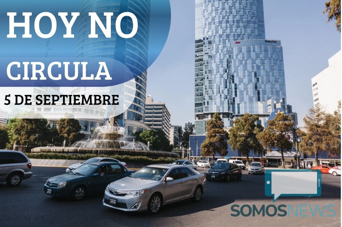 ¡Cuidado con las multas! Hoy No Circula 5 de septiembre en CDMX y Edomex