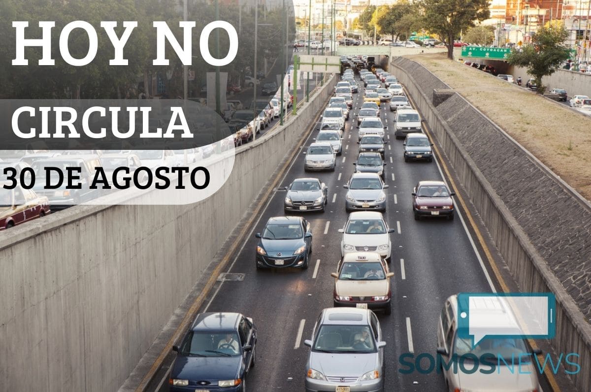Fin de semana sin carro: Hoy No Circula Sabatino para el 30 de agosto