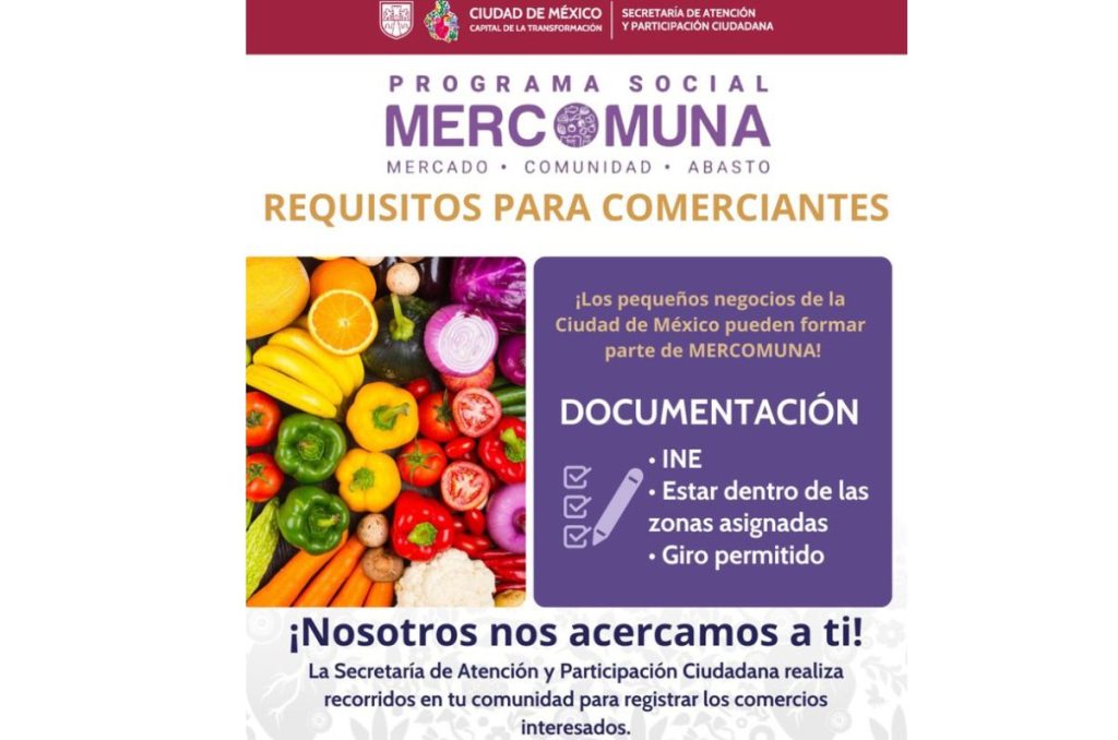 Programa Mercomuna para negocios locales