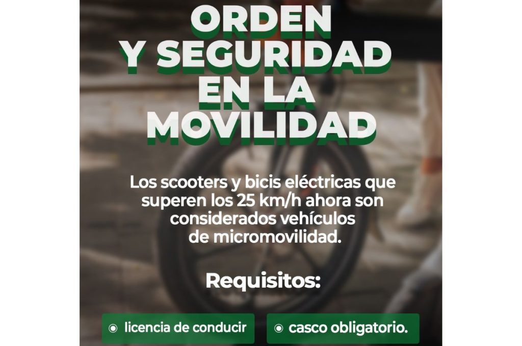 Regulacion de bicis electricas en CDMX