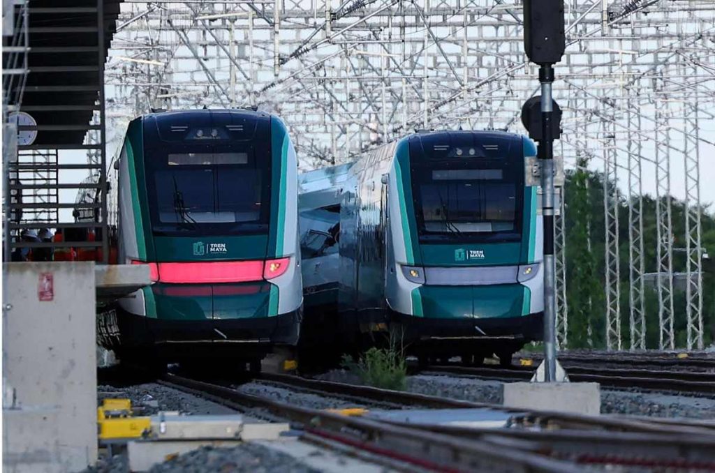 Tren Maya choca en Yucatan