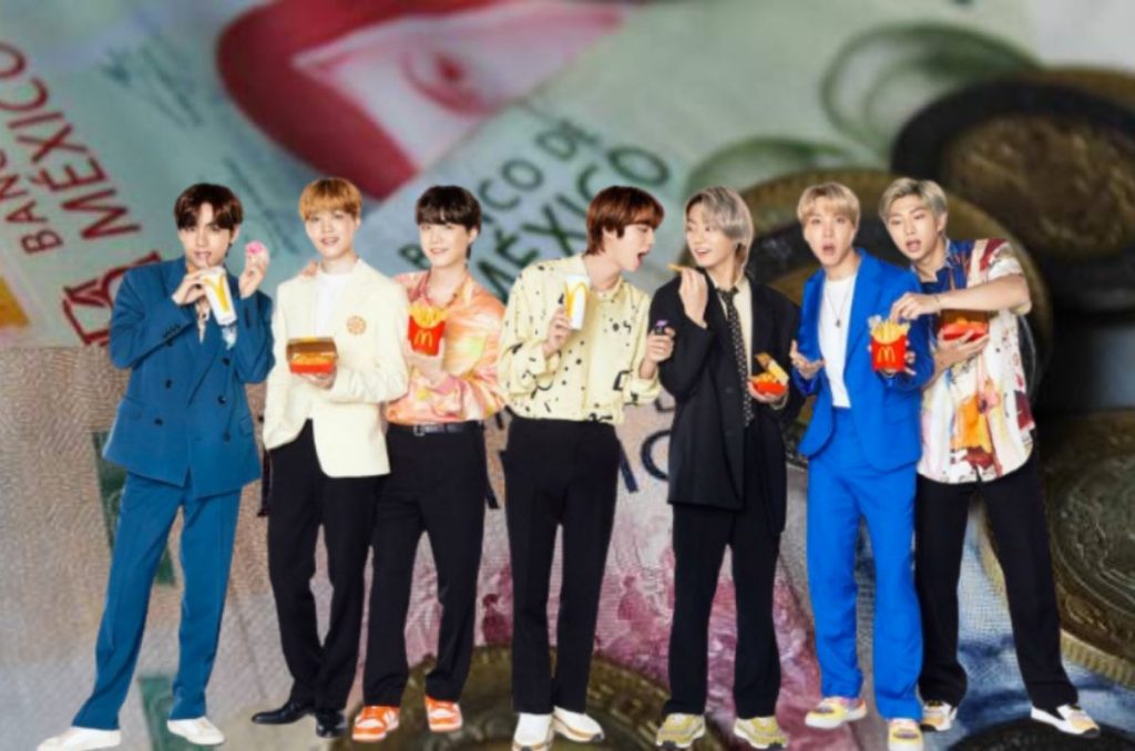 La BTS Cajita Feliz de McDonald’s llega a México. Calculamos cuánto costará conseguir los 7 muñecos TinyTan y cuántos días de salario mínimo necesitas.