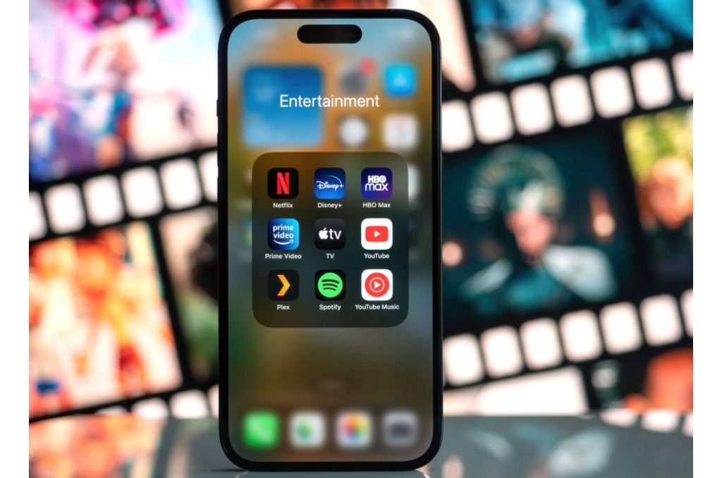 Aplicaciones de streaming en celular
