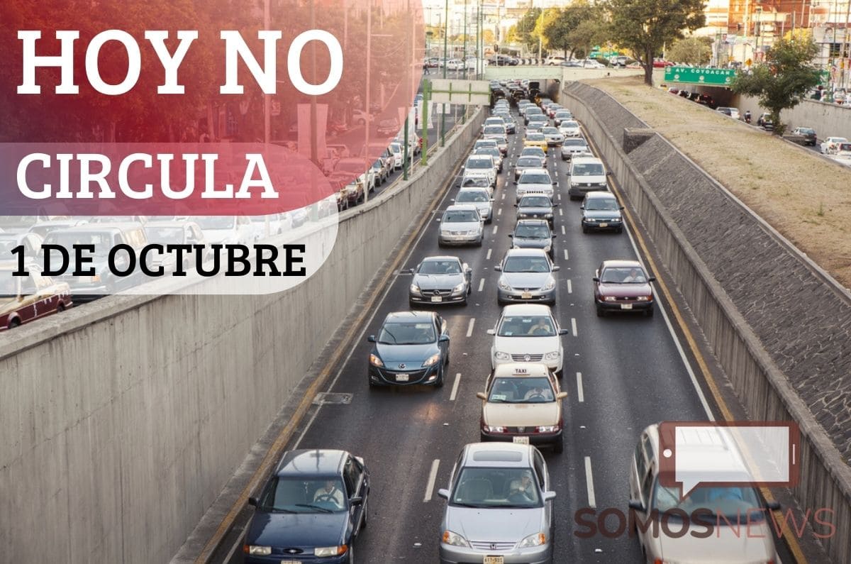 ¿Te toca usar el Metro? Hoy No Circula 1 de octubre