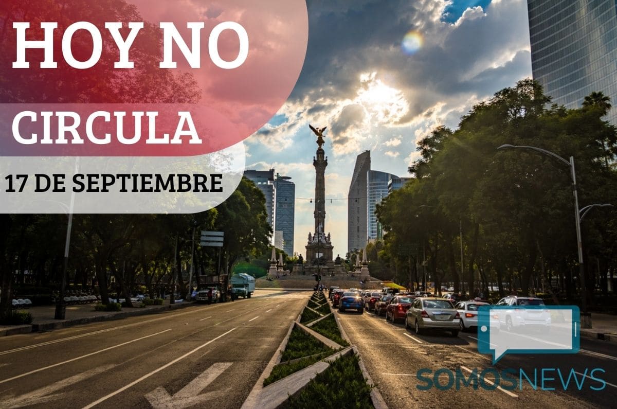¡Apaga el auto! Hoy No circula 17 de septiembre ¿Quienes deben descansar?