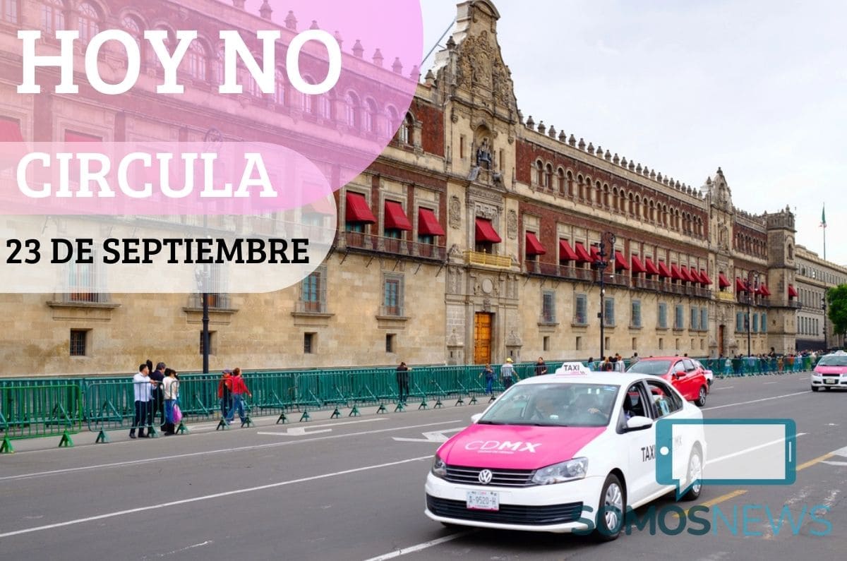 ¡Apaga el auto! Hoy No Circula 23 de septiembre ¿Quienes descansan este martes?