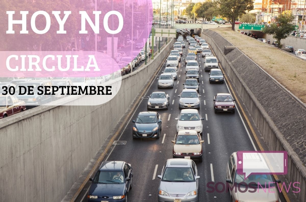 Apaga el auto y evita las multas: Hoy No Circula 30 de septiembre