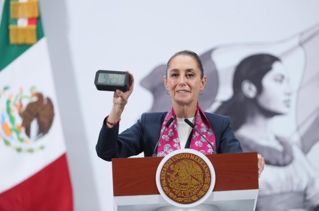 Sheinbaum en conferencia