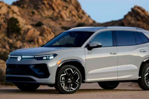 Diseño exterior renovado: líneas modernas y presencia imponente en la Tiguan 2025