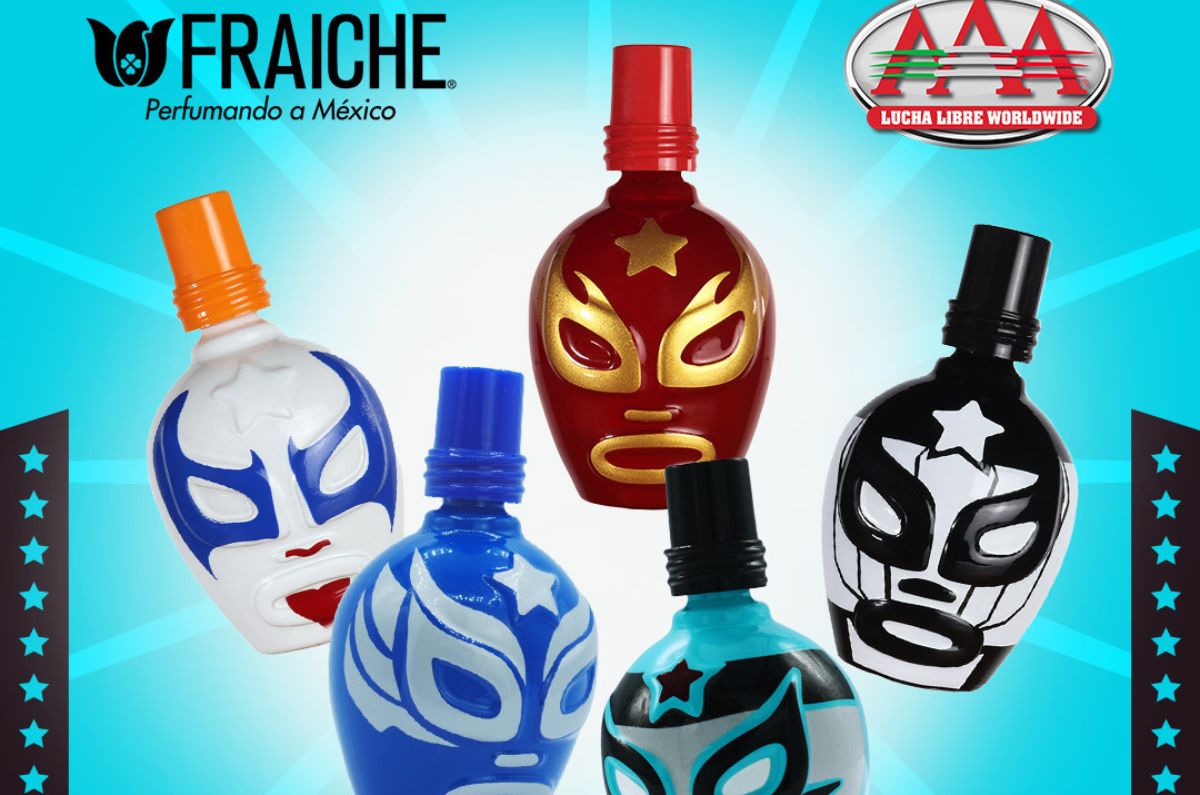 Fraiche lanza colección Lucha Libre AAA: precio y dónde comprar las fragancias inspiradas en la cultura mexicana