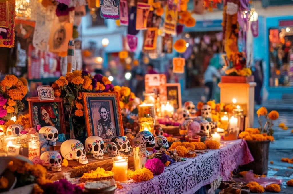 Celebracion de Dia de Muertos