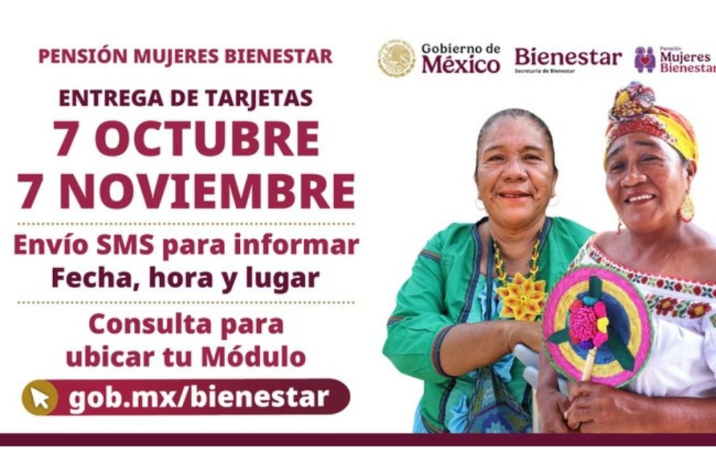 Entrega de tarjetas del bienestar