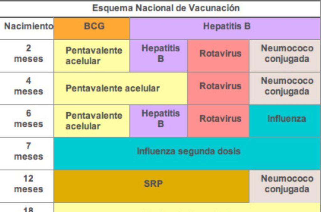 Esquema Nacional de Vacunacion