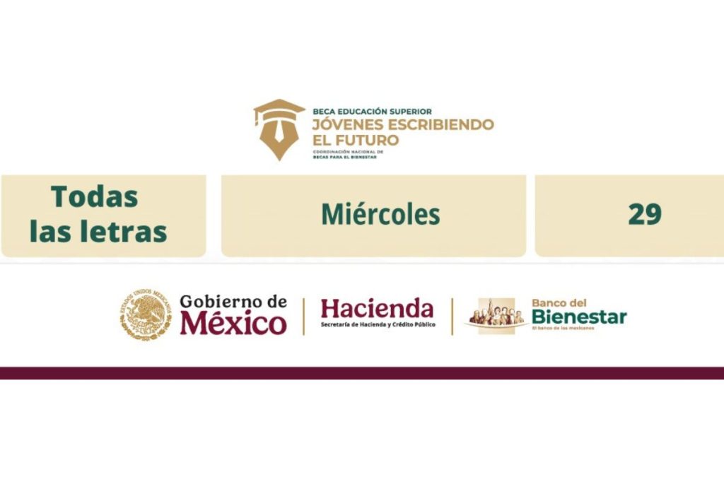 Fecha de pago de la beca universitaria