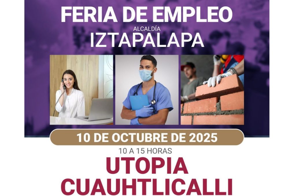 Feria de empleo en Iztapalapa