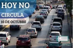 Hoy No Circula 10 de octubre ¿Qué autos deben descansar este viernes?