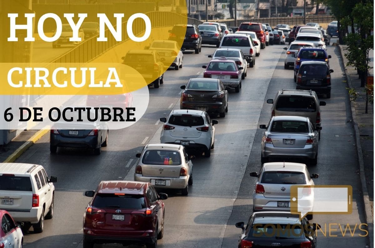 Inicio de semana sin carro: Hoy No Circula 6 de octubre