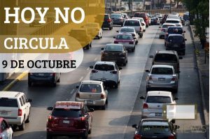 Apaga el auto y evita las multas: Hoy No Circula 9 de octubre