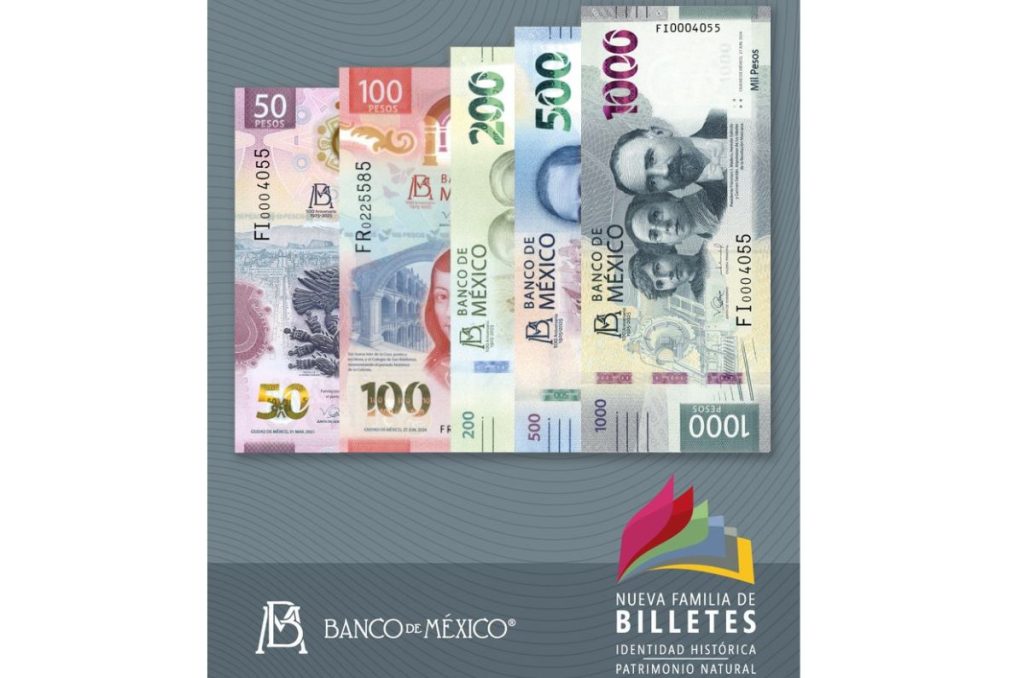 Nueva familia de billetes mexicanos