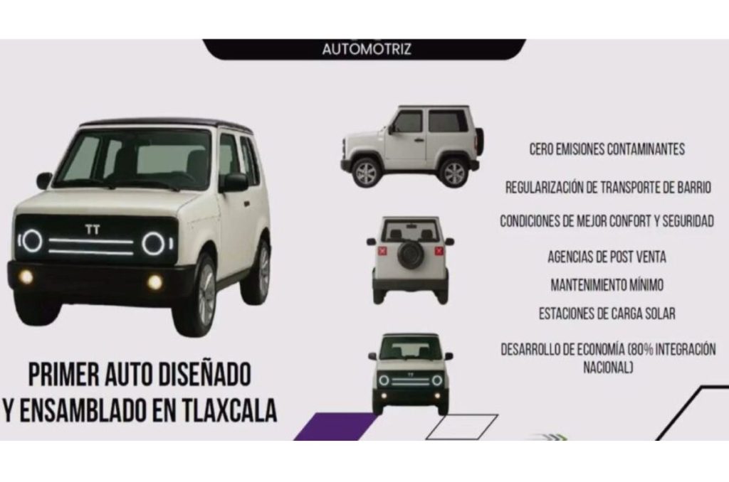 Nuevo auto electrico TT