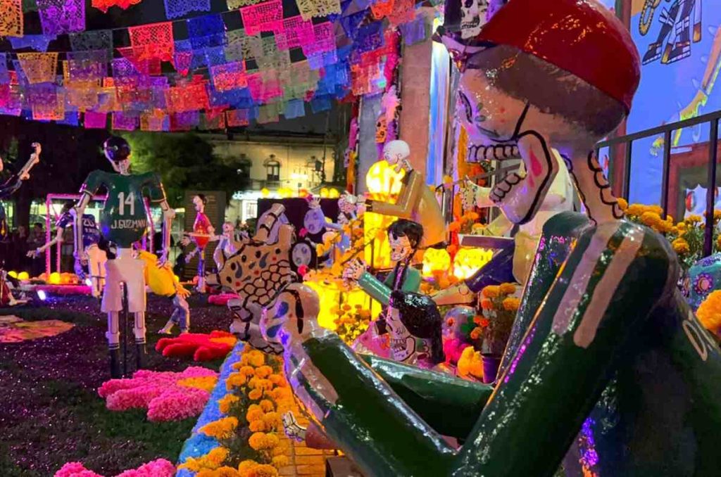 Ofrenda en Coyoacan