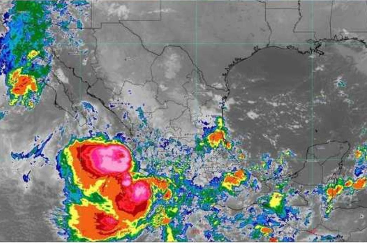 ¡Las lluvias no dan tregua! nueva tormenta tropical Raymond causará diluvios en estos estados