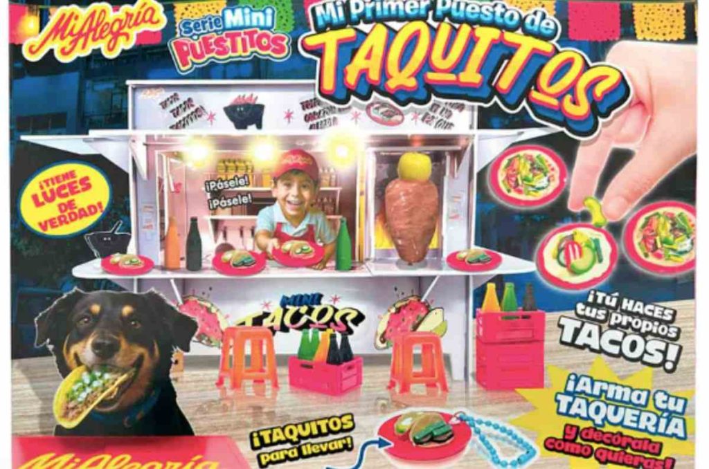 El precio de “Mi primer puesto de taquitos” es de $849 pesos y forma parte de una nueva serie llamada “Mini Puestitos”, de la cual seguramente veremos más lanzamientos próximamente.