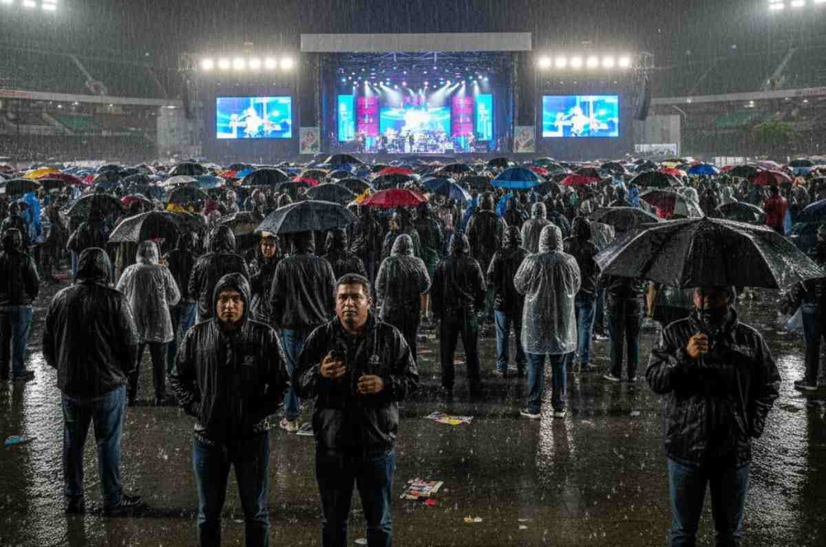 puedo llevar paraguas estadio gnp