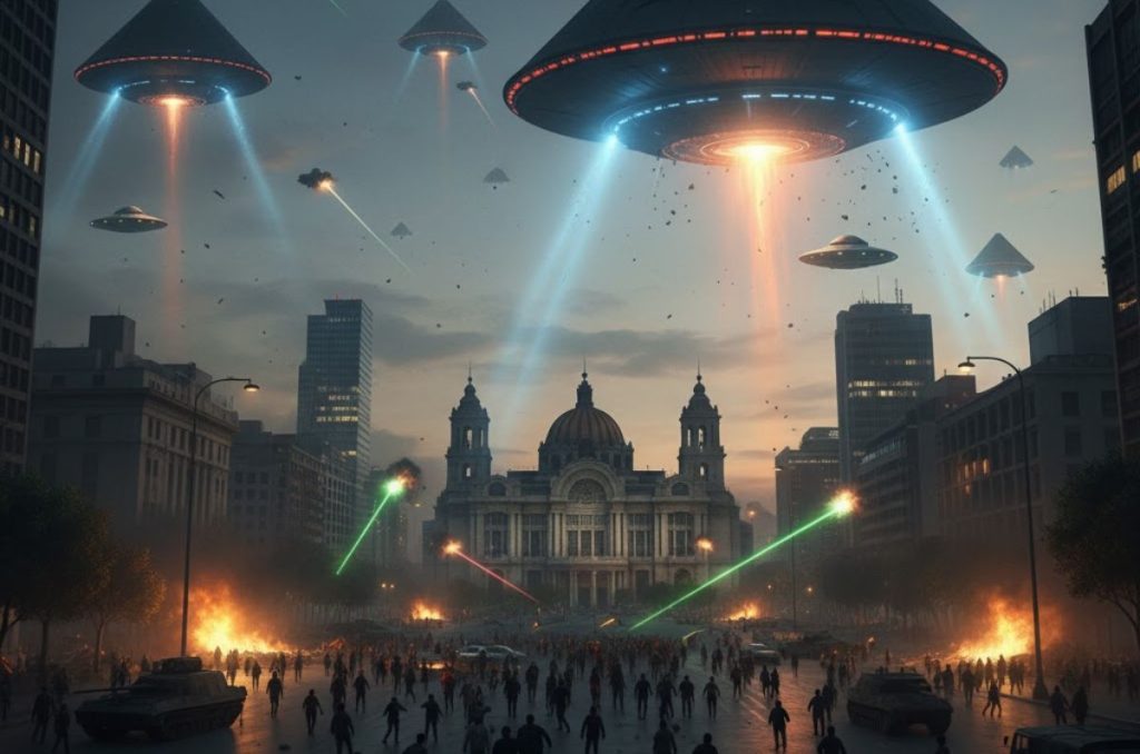 Aunque suene a película de ciencia ficción, la ley mexicana sí contempla escenarios extremos como una invasión extraterrestre. Desde suspender derechos hasta actuar con el Ejército, esto es lo que pasaría legalmente si México tuviera contacto con ovnis.