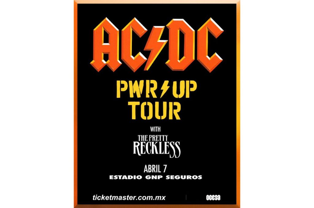 Concierto de ACDC en Mexico