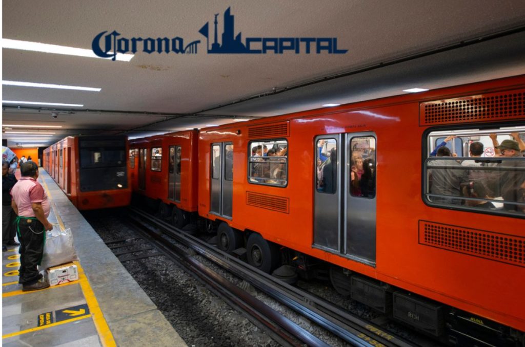 Estaciones del metro para el Corona Capital