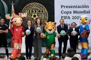 Presentan en Los Pinos la Copa Mundial 2026: México se prepara para recibir el torneo