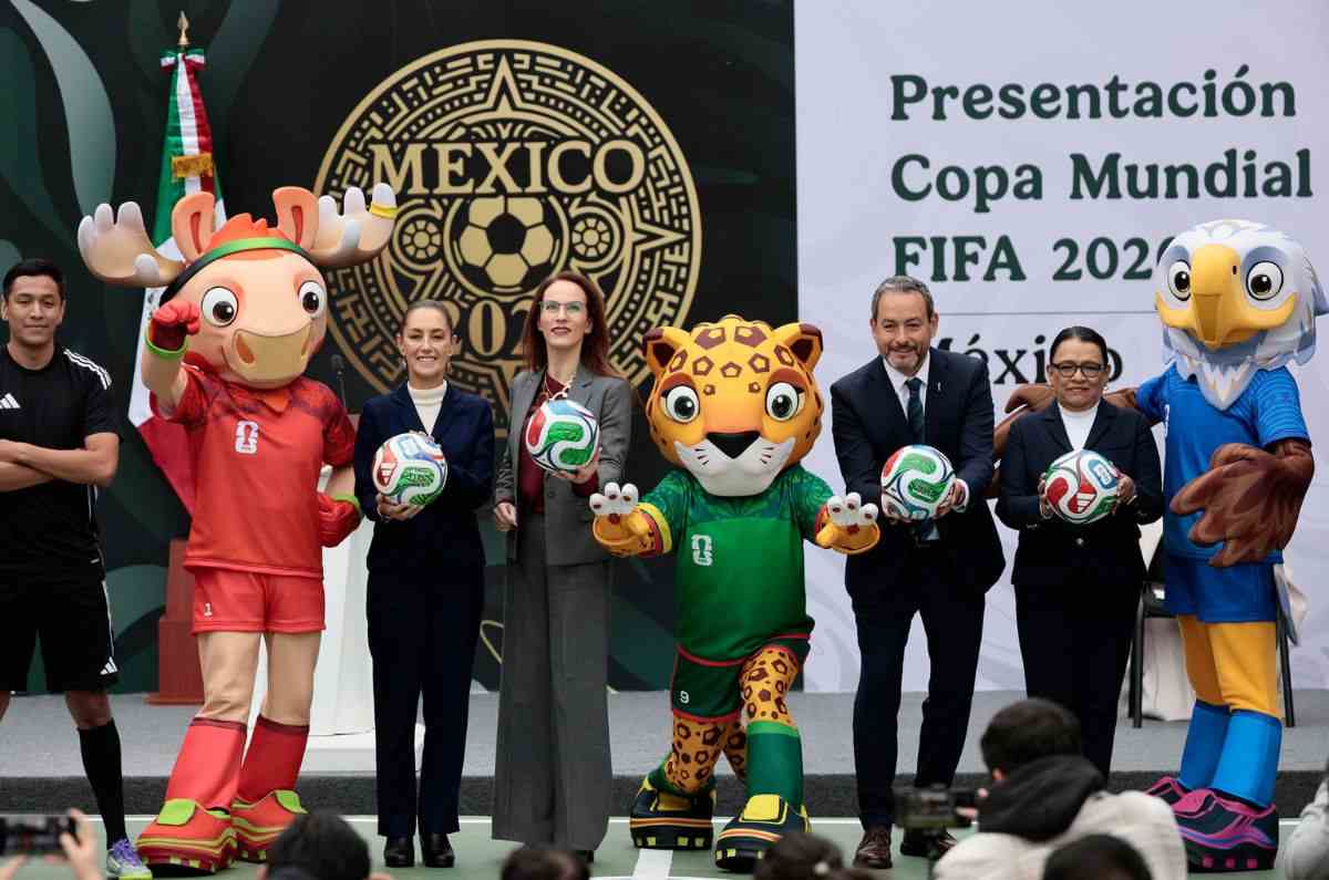 Presentan en Los Pinos la Copa Mundial 2026: México se prepara para recibir el torneo