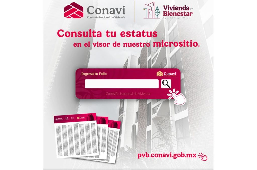 Buscador de estatus de CONAVI