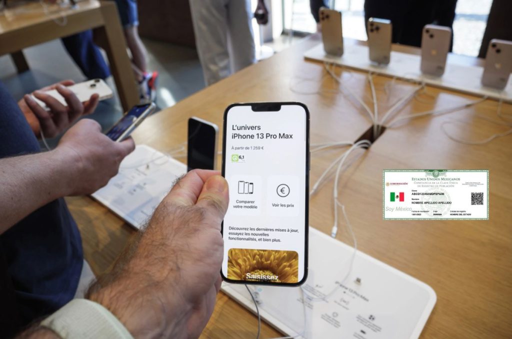 CURP obligatorio para comprar un celular