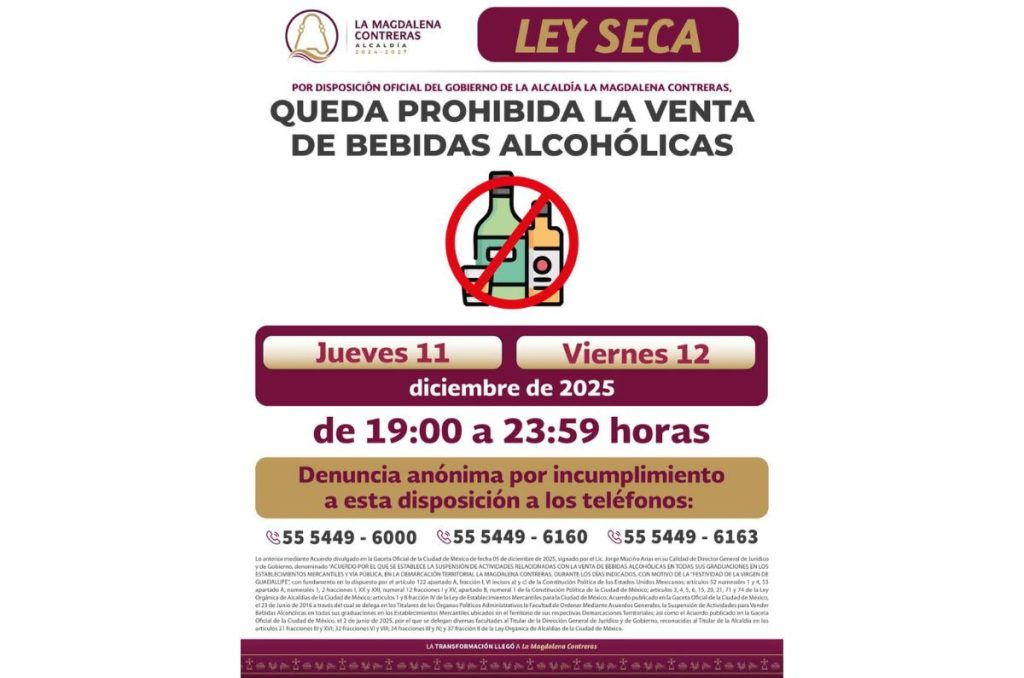 La Magdalena Contreras aviso