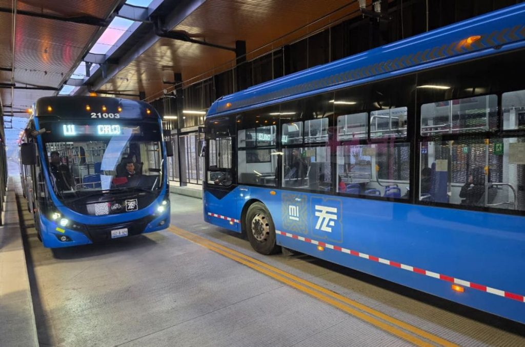 Trolebus electrico de CDMX