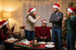 ¿Cuánto debes pagar de multa por iniciar una pelea familiar en plena Navidad?