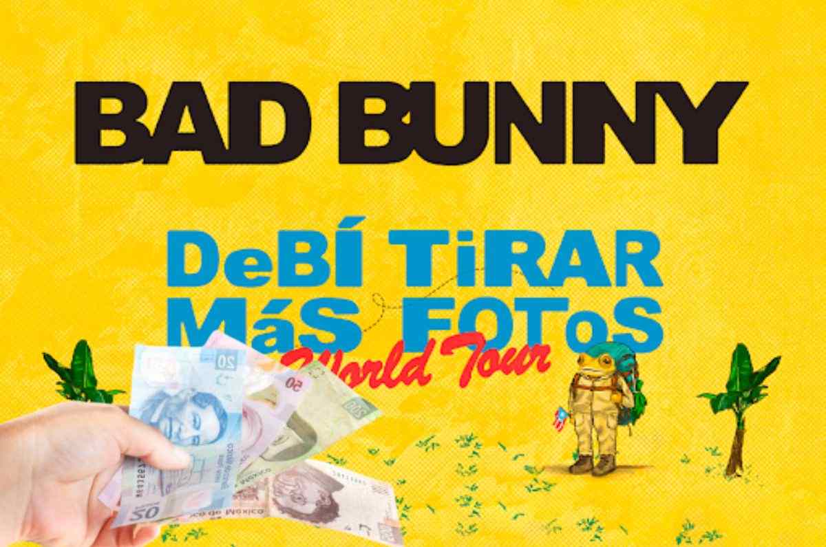 La gira de Bad Bunny en México dejará 177 mdd: así será el impacto económico