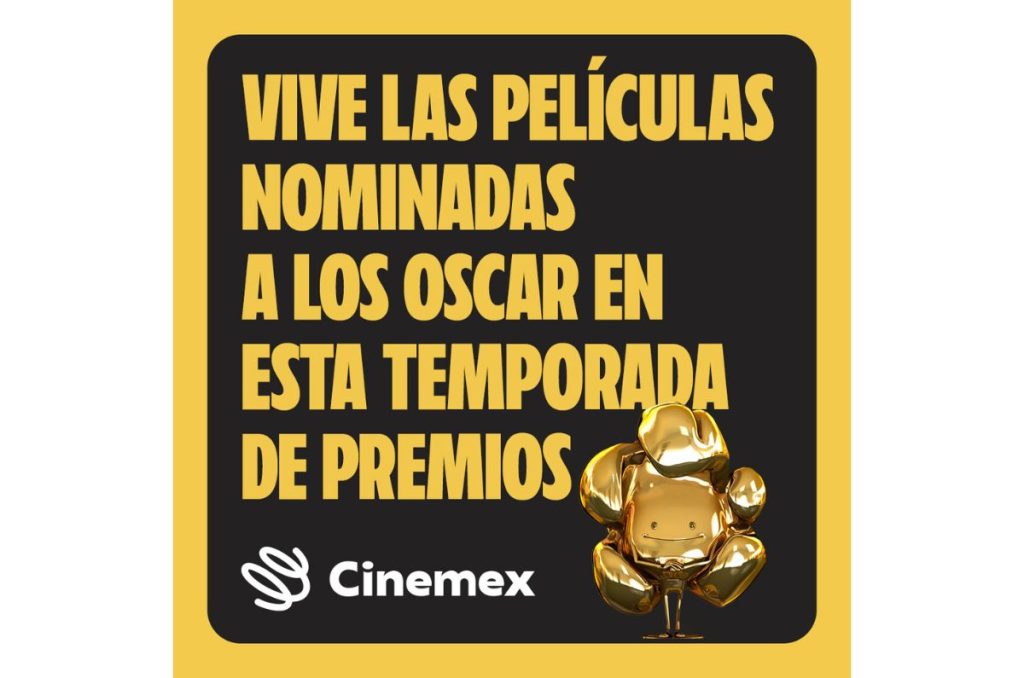 Cinemex proyectara las películas nominadas al Oscar