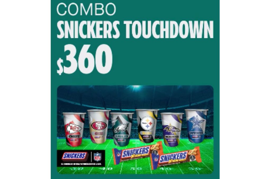 Combo Snickers Touchdown