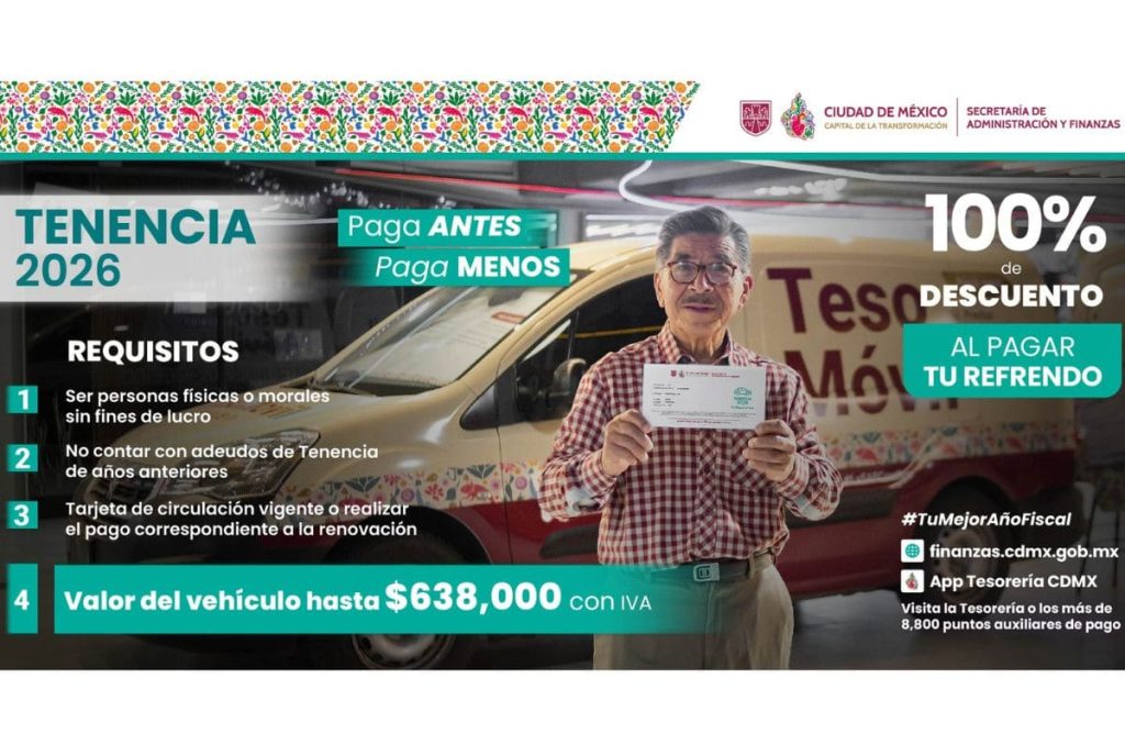 Pago de tenencia 2026