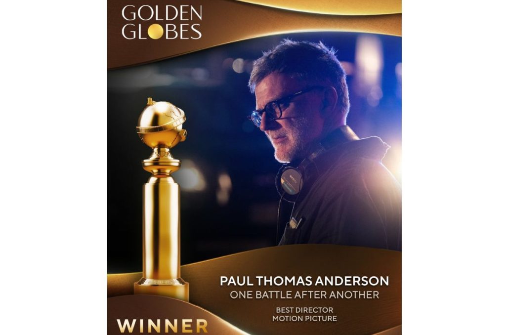 Paul Thomas Anderson ganador del Golden Globe