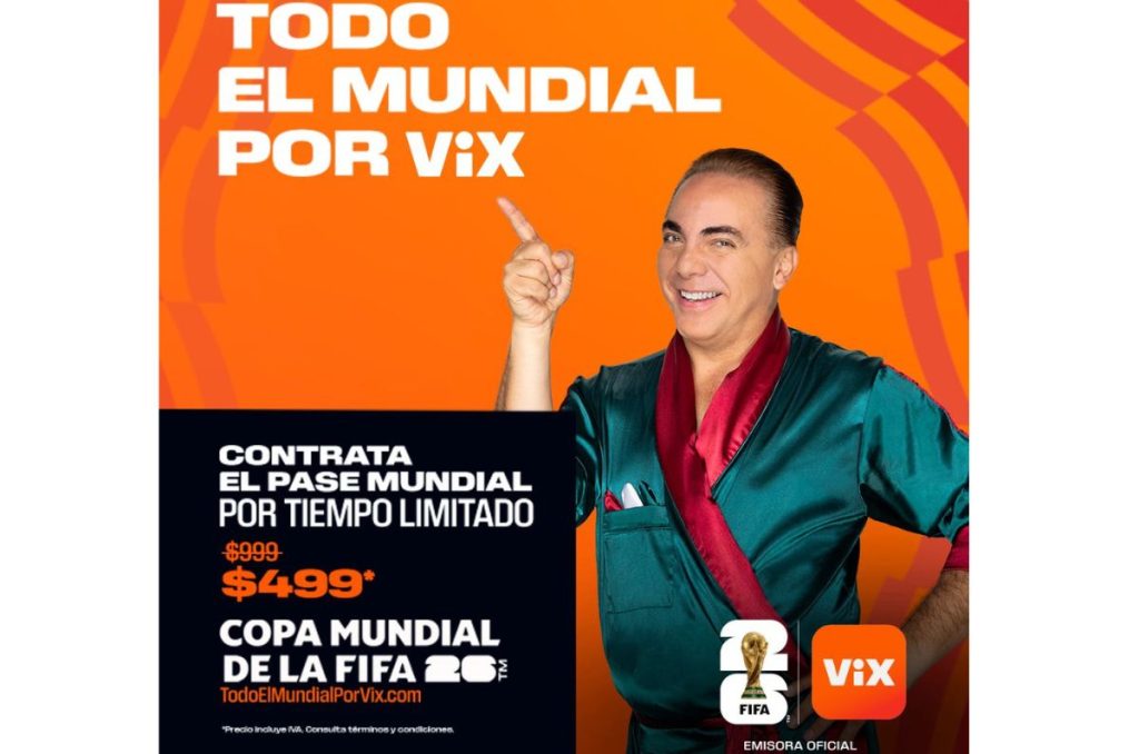 Vix lanza suscripcion al Mundial 2026